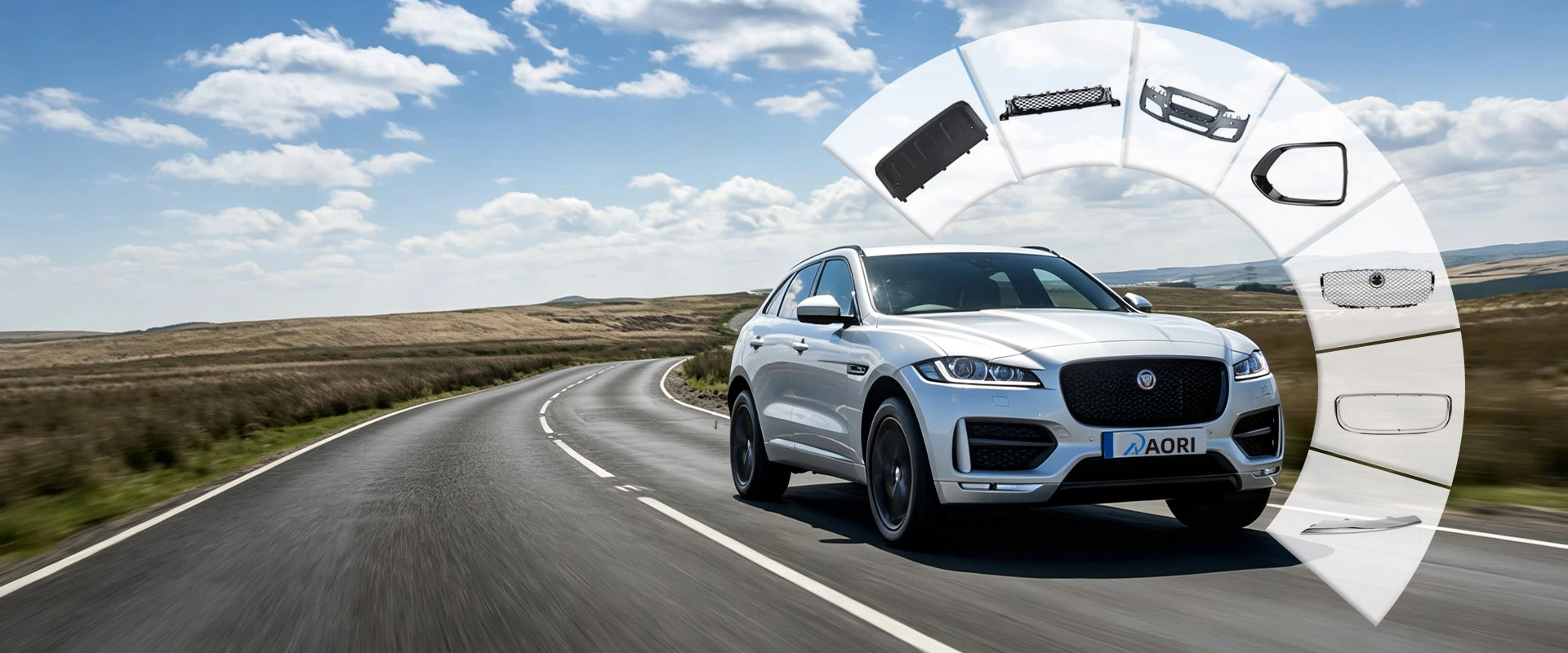 Części samochodowe Aori - Chiny Producent części zewnętrznych do Land Rovera i Jaguara